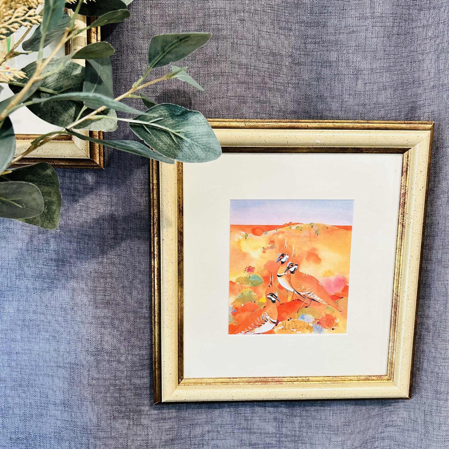 Australian Bird Art by Helen Wiltshire – Colourful Cockatoos and Outback Birds – Framed & Signed