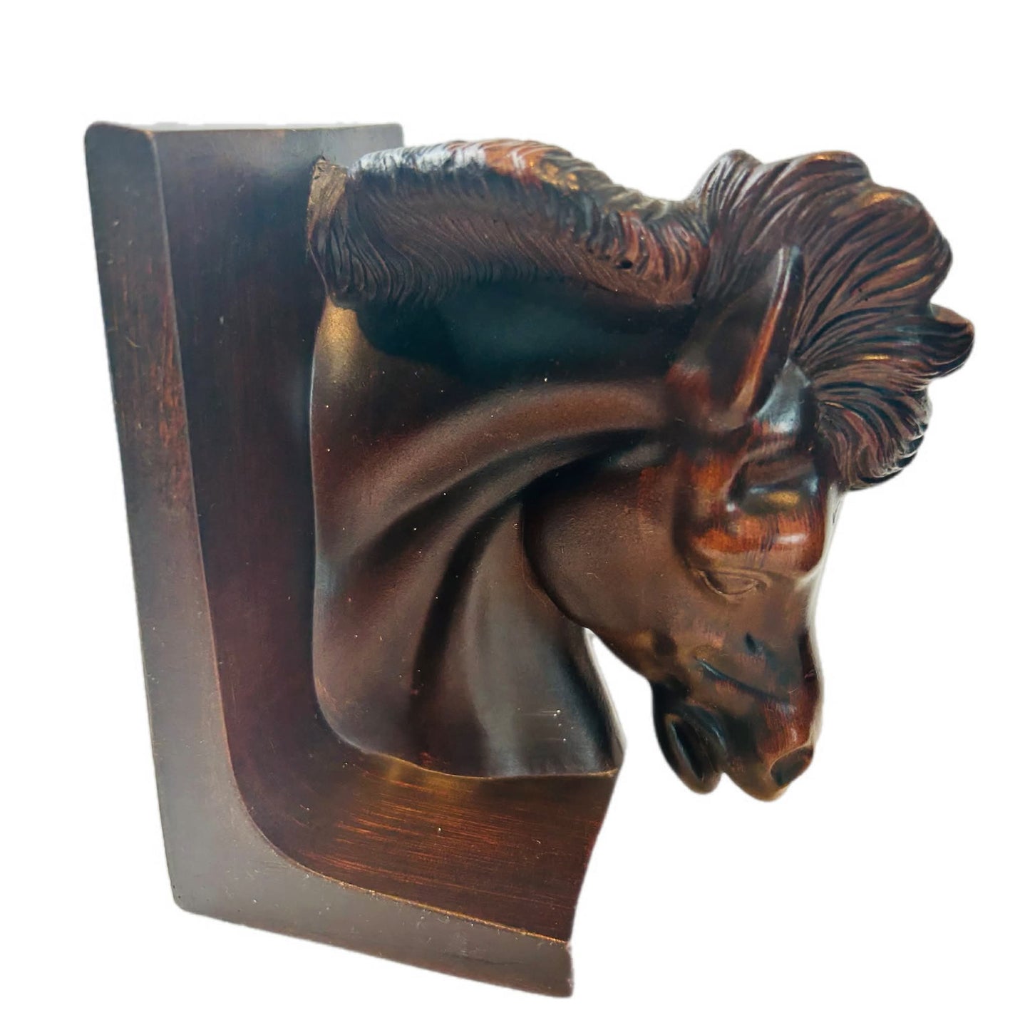 Horse Head Bookends, Equestrian Elegance
