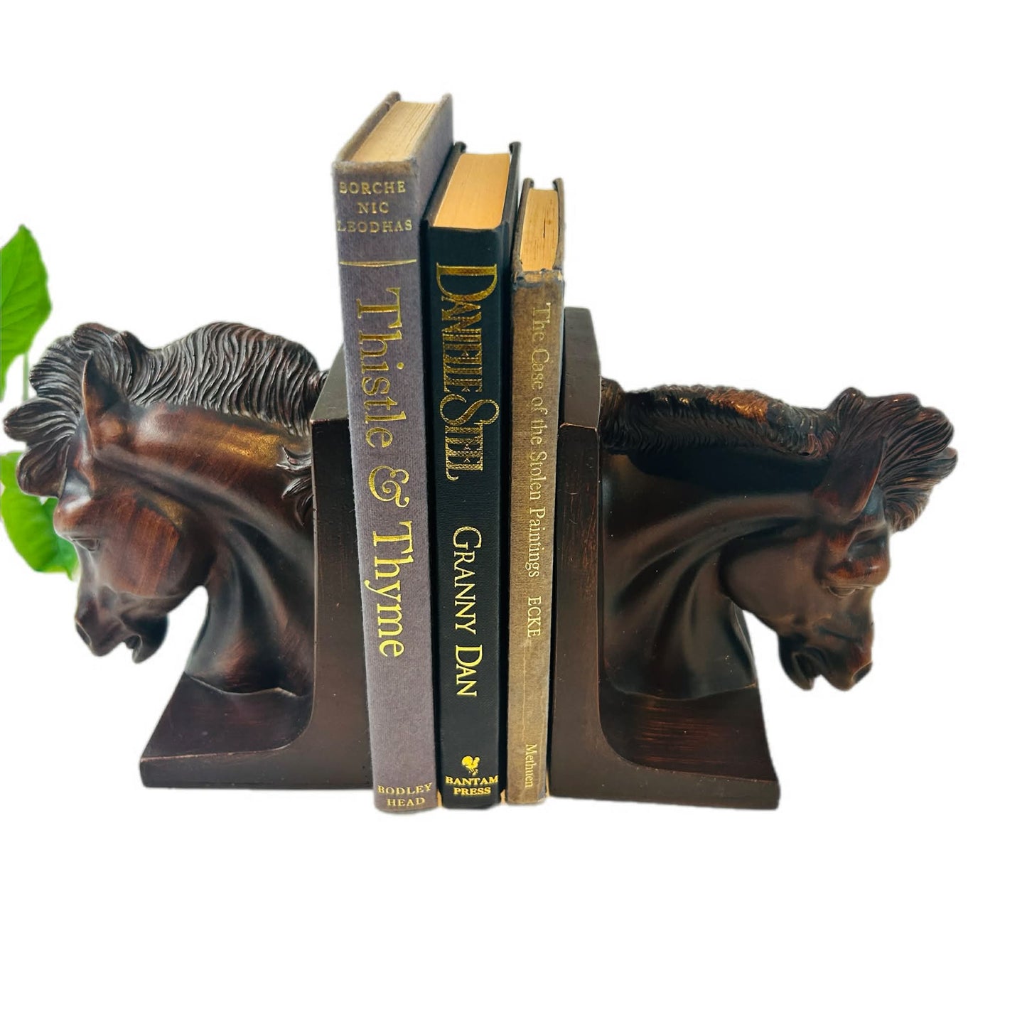 Horse Head Book Ends