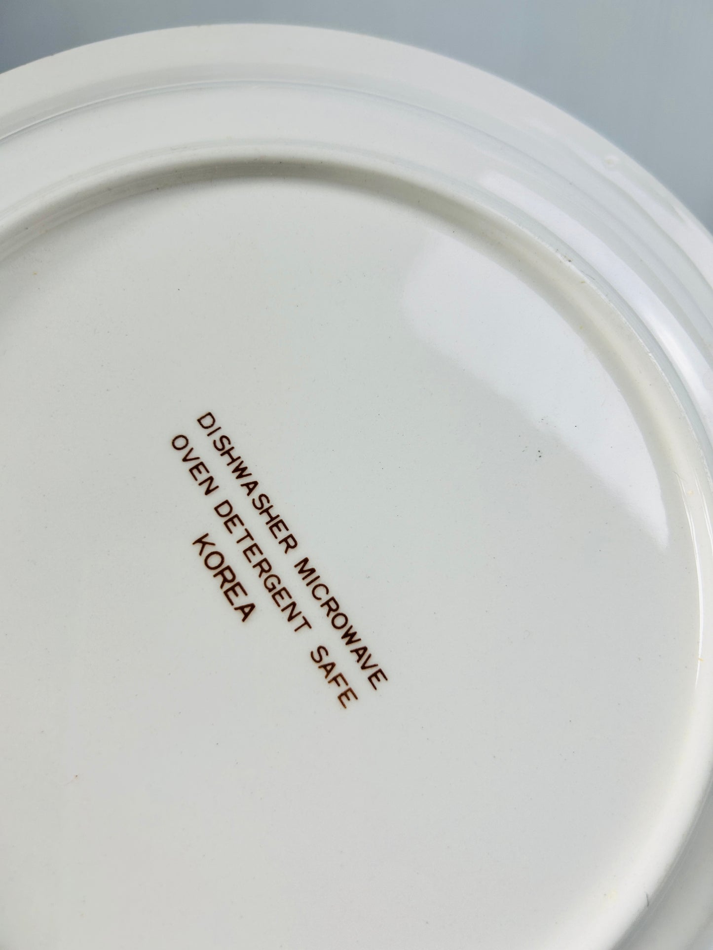Vintage Strawberry Pie Recipe Dish Made in Korea Retro Ceramic Pie Plate Baking Dish 27cm