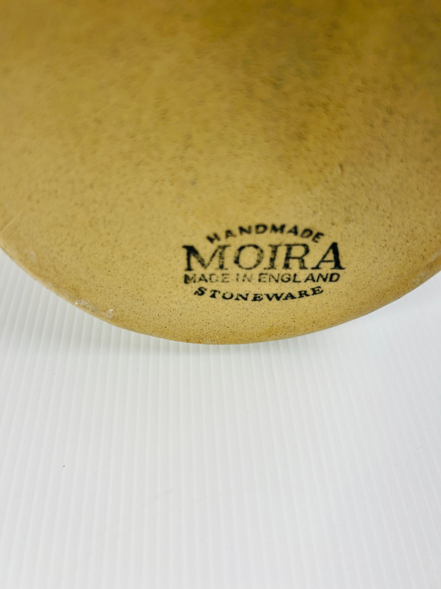 Vintage Moira Stoneware Kitchen Utensil Holder, Handmade in England, Rustic Farmhouse Kitchen Pot