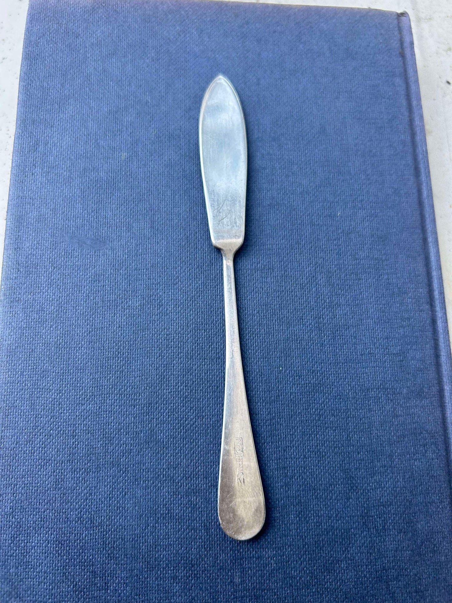 Vintage Rodd EPNS A1 Butter Knife, Kitchen Cheese Knife