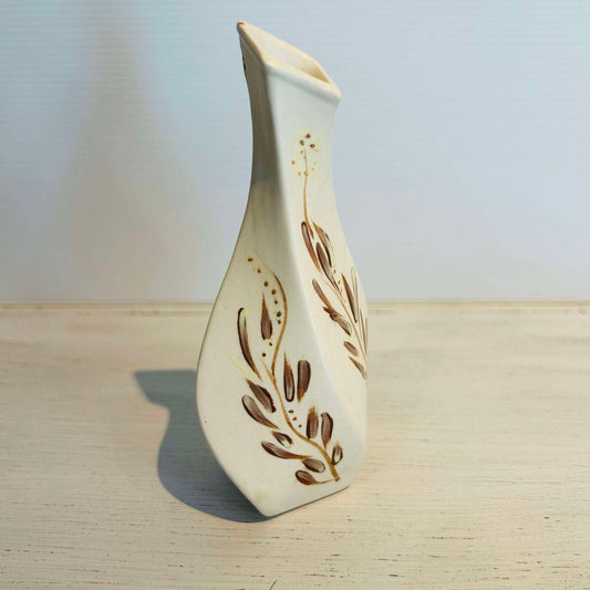 Small Bud vase, Handpainted Floral Swirl Design. Good things come in small packages!!