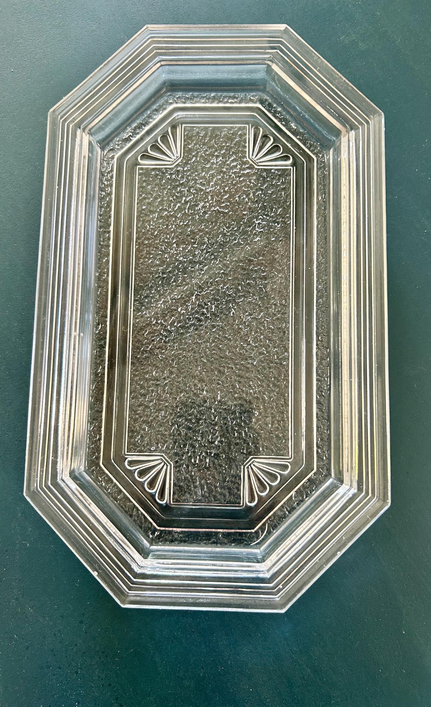Vintage WMF Lead Crystal Serving Dish - Vitrine 1907 Series, Art Deco Design