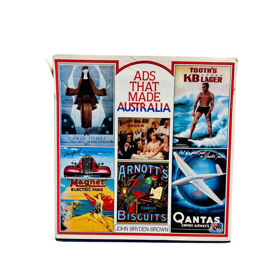 Hardcover Styling BookVintage 'Ads That Made Australia' - Coffee Table Treasure