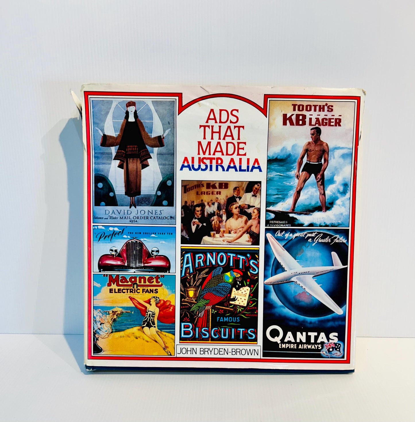 Hardcover Styling BookVintage 'Ads That Made Australia' - Coffee Table Treasure