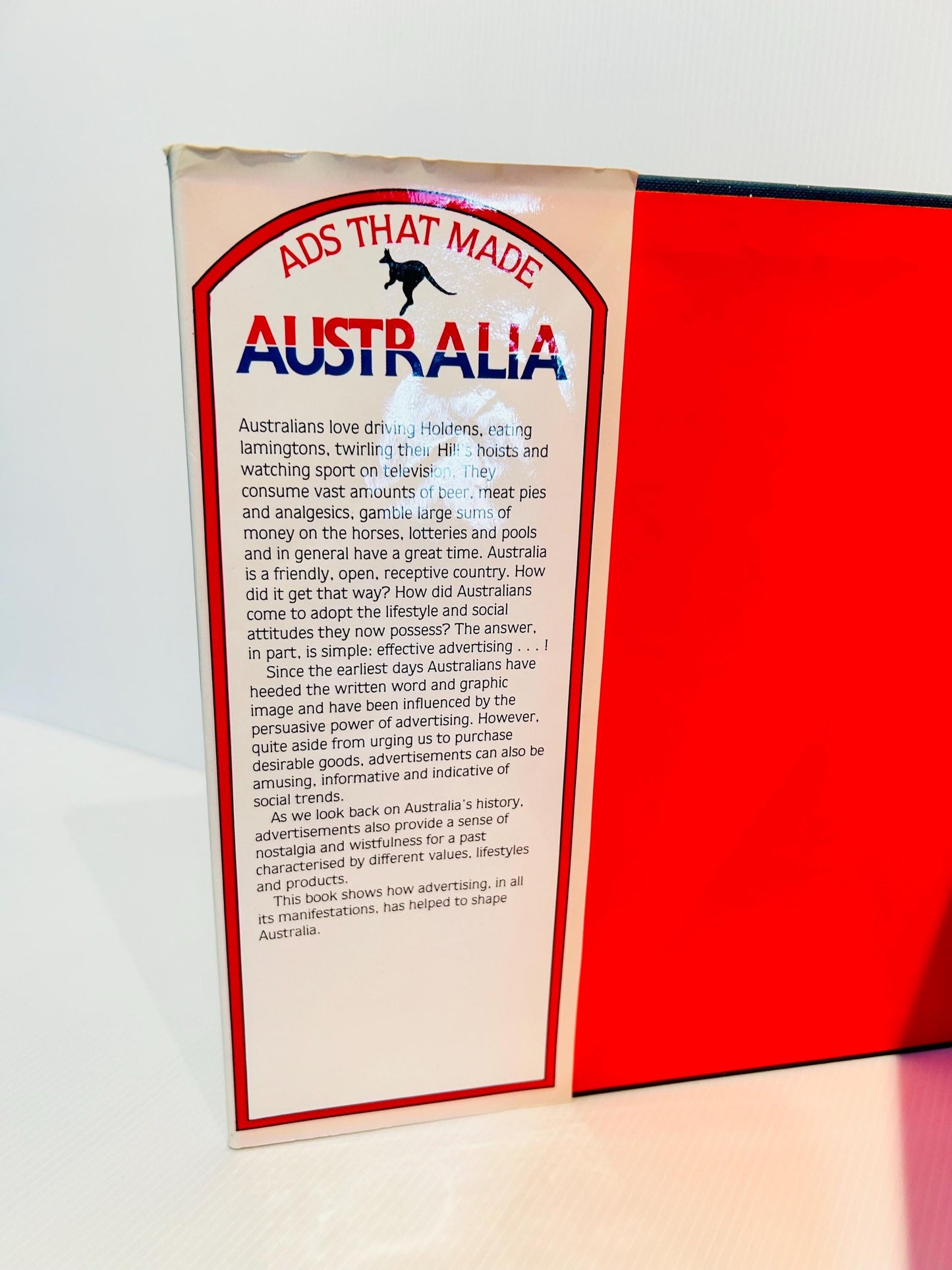 Hardcover Styling BookVintage 'Ads That Made Australia' - Coffee Table Treasure