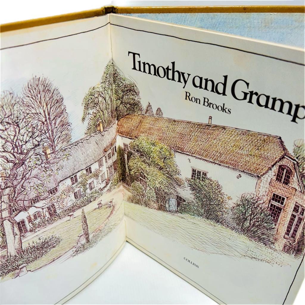 Timothy and Gramps: Vintage Children's Book, 1978 First Edition