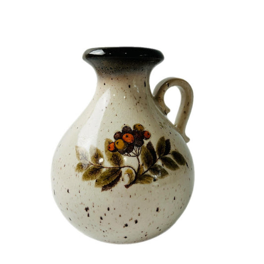 Vintage Scheurich Keramik Speckle Vase – West German Pottery, 1960s (495-16) - Art Pottery.