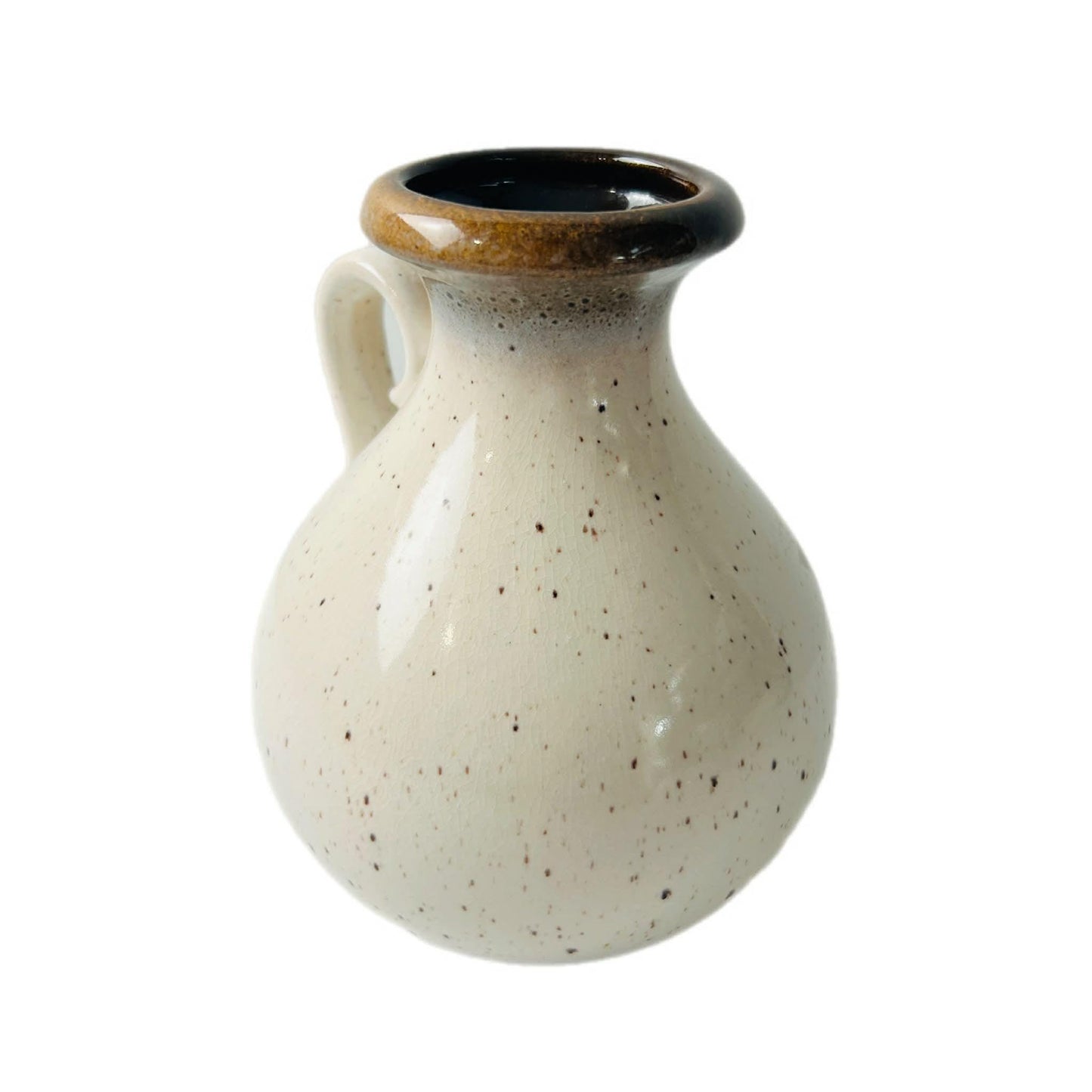 Vintage Scheurich Keramik Speckle Vase – West German Pottery, 1960s (495-16) - Art Pottery.