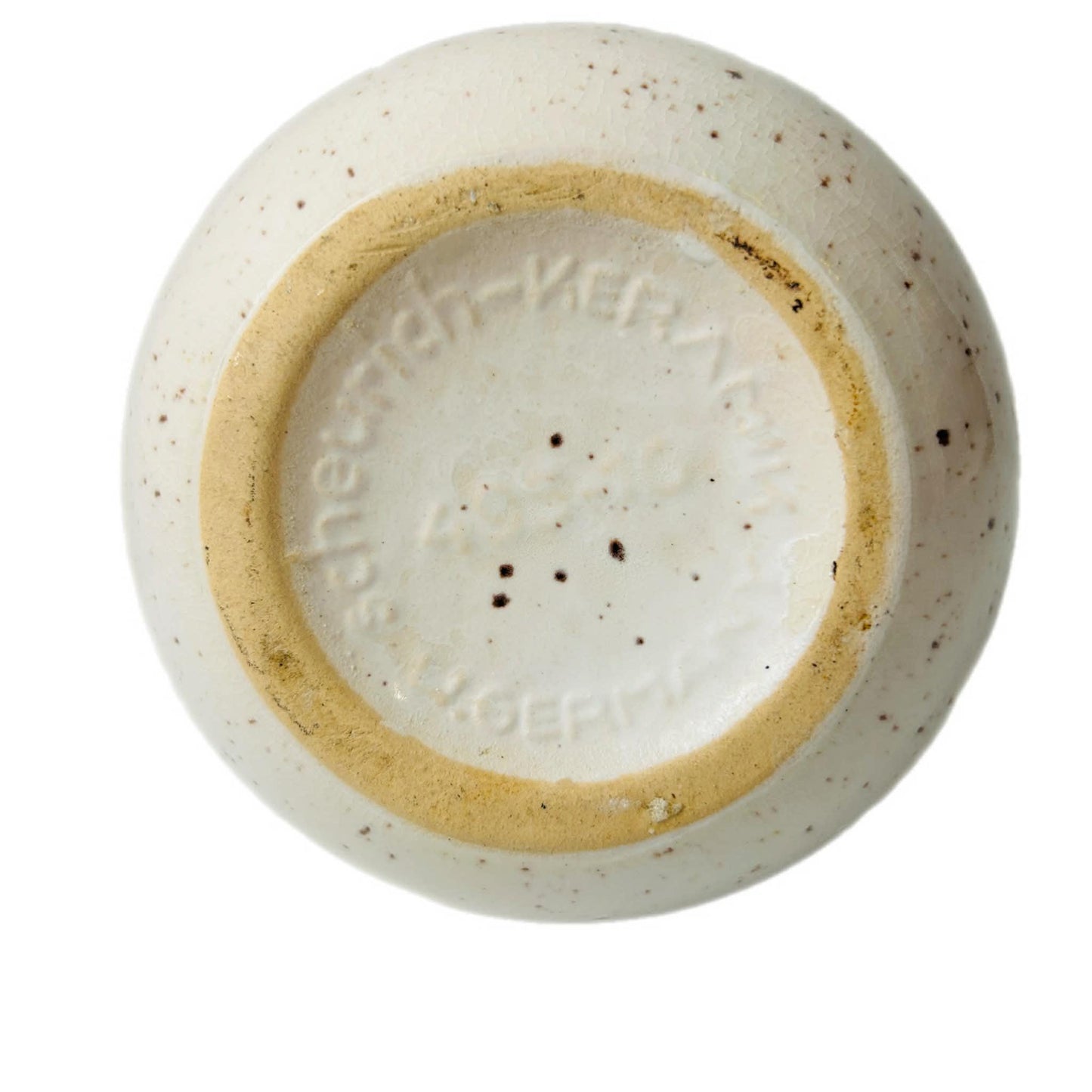 Vintage Scheurich Keramik Speckle Vase – West German Pottery, 1960s (495-16) - Art Pottery.