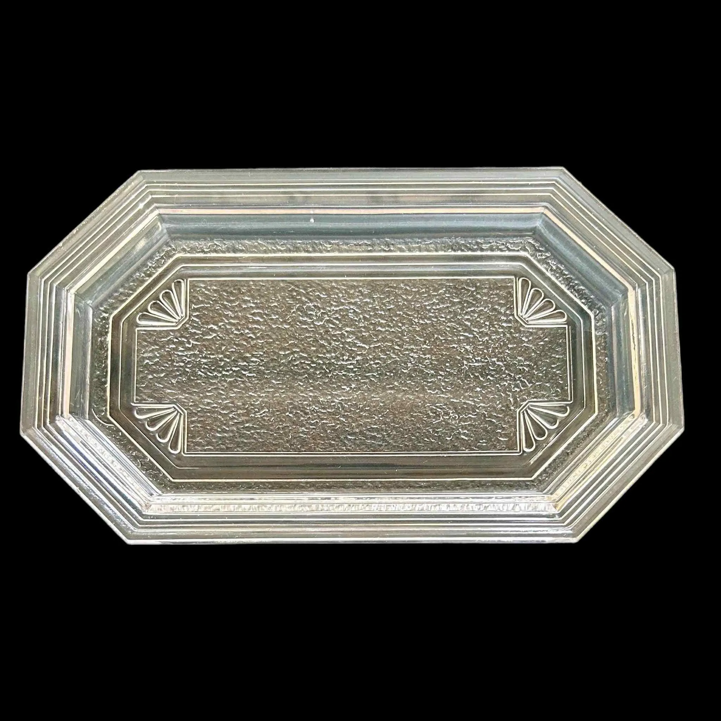 Vintage WMF Lead Crystal Serving Dish - Vitrine 1907 Series, Art Deco Design