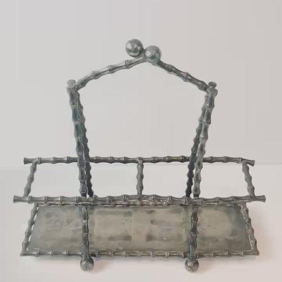Silver-Plated Pickle Caddy 