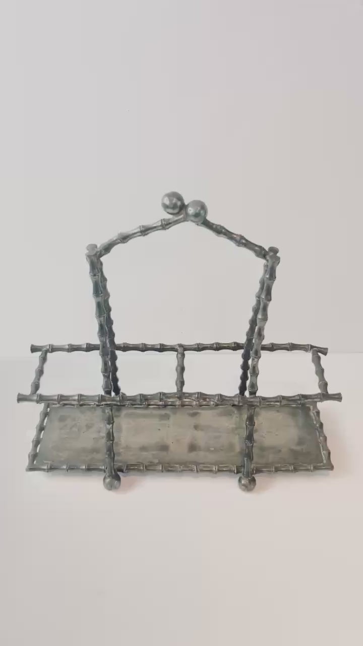 Silver-Plated Pickle Caddy 